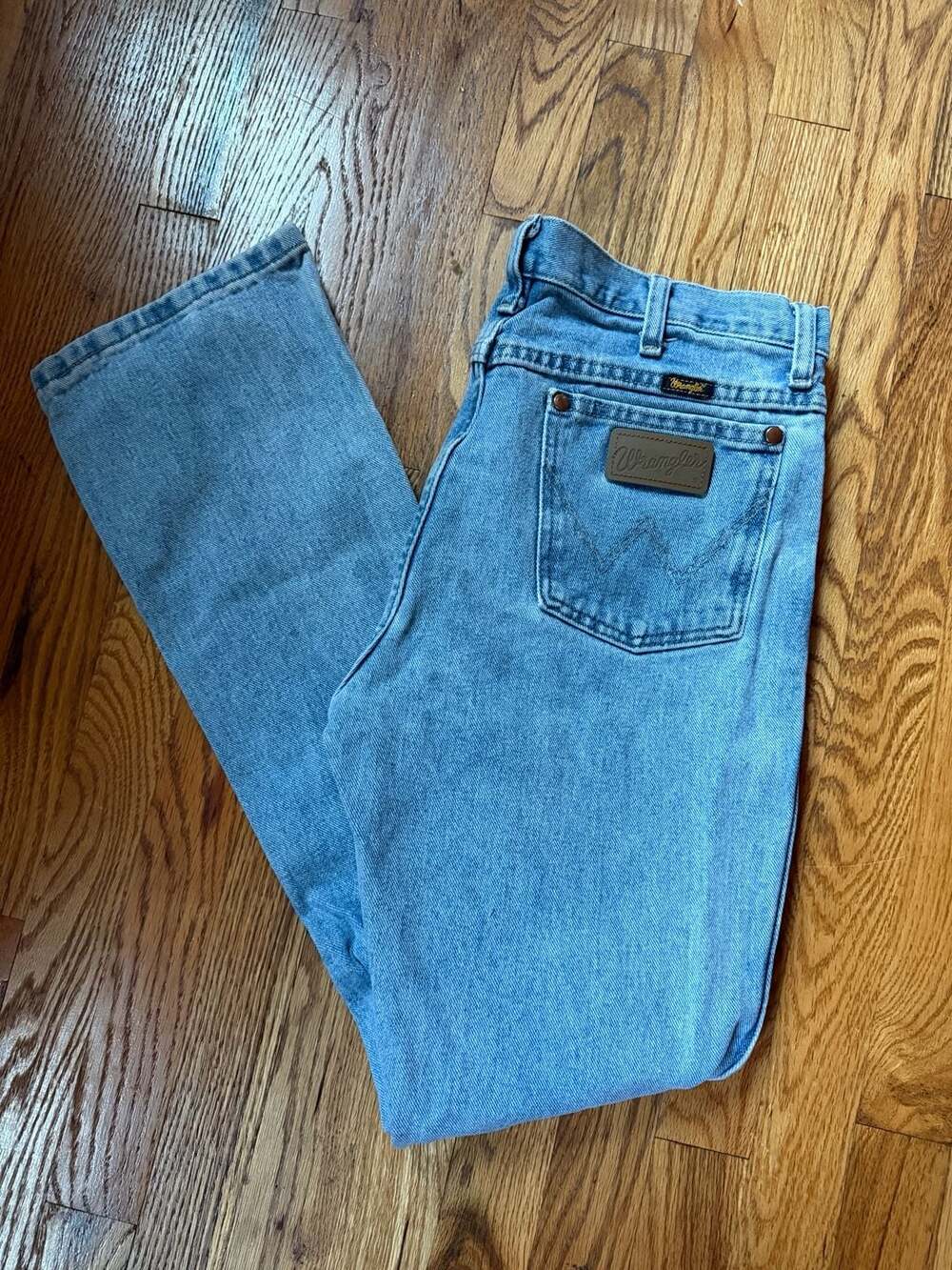 Wrangler Men's Slim Jeans - Light Blue